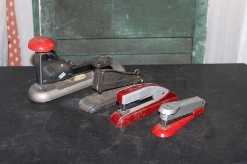 Swingline 77S,Arrow,Markwell,Bates H30 HD Antique, Stapler, Misc. Lot/Lots Of 4