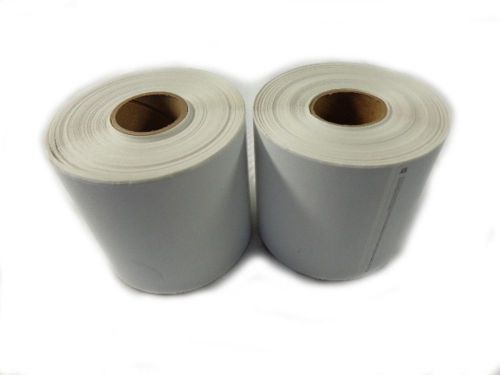 New Zebra Thermal Printer Labels 4&#034;X6.25&#034; (2) Rolls, 320 Sheets Per Roll UPS