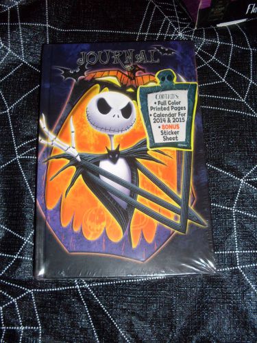 Nightmare Before Christmas Jack Hardcover Journal Book 2014 2015 Calendar