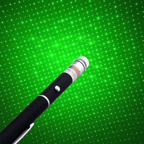 NEW 2 in 1 5mw Green Laser Pointer Star CAP Projector Pen Lazer 532nm