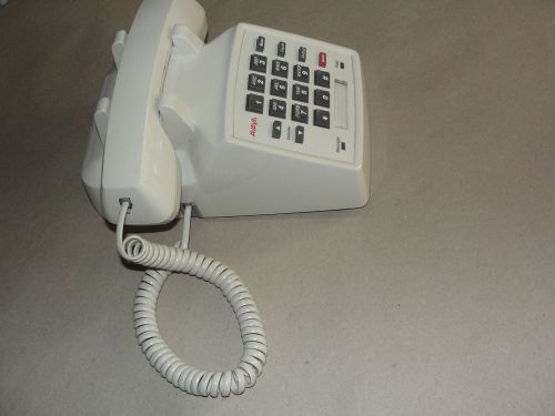 AVAYA Single Line Touch Tone  2500YMGP-215 Misty Cream -FREE  Expedited Shipping