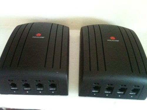 A PAIR OF POLYCOM ViewStation QUAD BRI 512K PVS-XX19-Q 2201-0889-001E, Work Fine