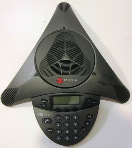 Polycom Soundstation VTX1000 2201-07142-601-Base Only-Works Great!