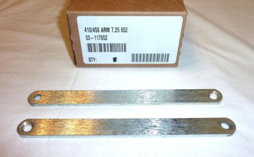 Pair of Ingersoll Rand IR 33-117652 ARM 7.25&#034; 652 410/450 SATIN CHROME NEW!