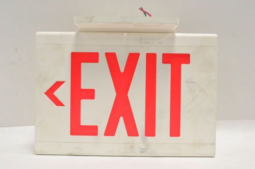 DUAL-LITE ILLUMINATED EXIT SIGN CEILING MOUNT B291590