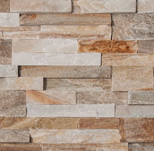 STONEHENGE Natural Ledgestone Panel Flat - Golden Honey