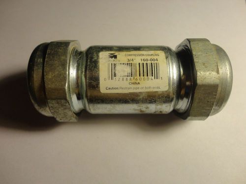 Compression Coupling Muellar 3/4 Galvanized 160-004