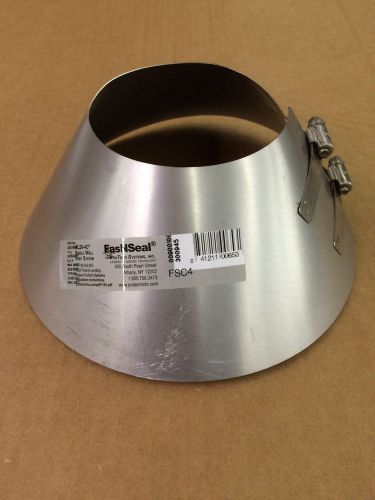 FasNSeal  Single Wall 4&#034; Storm Collar FSC4