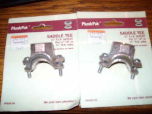 Two 1/2 Fip Saddle Tee PLUMB PAK Saddle Tees PP855-30