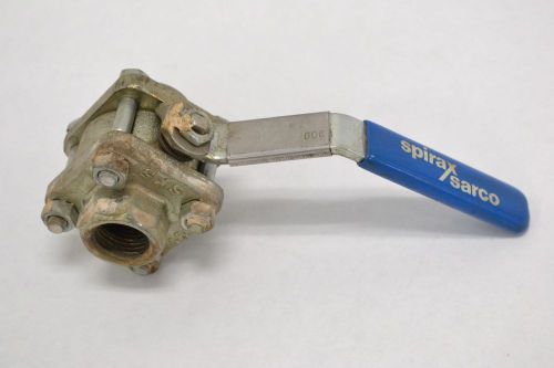 Spirax sarco m10s2 2 way stainless threaded 1/2 in npt ball valve b276685 for sale