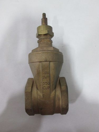 NEW NIBCO 2IN NPT BRONZE THREADED GATE VALVE D374890