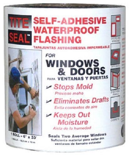 Cofair 6&#034; x 33&#039;, Window Flashing, Self-Adhesive