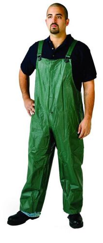 New Diamond 1767 Green PVC Reinforced Bib Overall XL Extra Large NIP