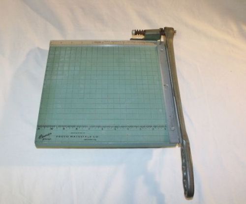 Vintage Premier 11&#034; x 10&#034; Paper Cutter