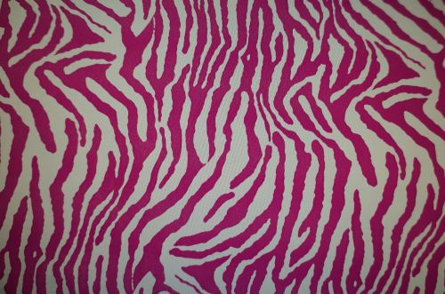 Pink zebra hydrographic film for sale