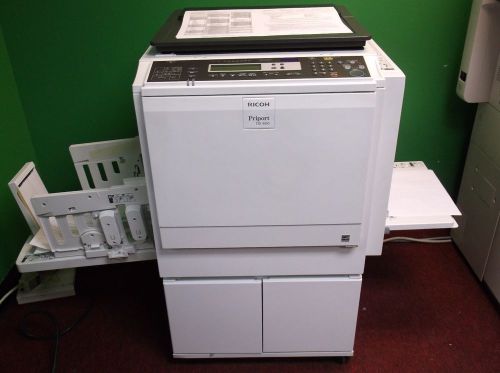 Ricoh Priport DD4450 Digital Duplicator EXCELLENT 11x17 Prints LOW METERS