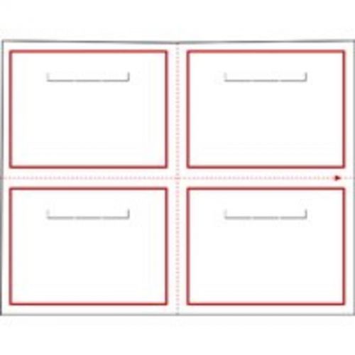 4/sheet white indoor signs docuprint forms &amp; signs store signage 692616938596 for sale