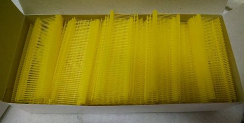 Amram Yellow Tagger Tails Barbs Retail Attachments - 1&#034;-5,000 pcs.