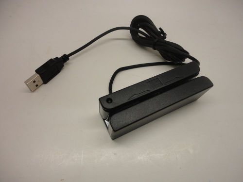 USB Magnetic Mag Stripe Credit Debit Card Reader Programmable 3 Tracks POS MSR90