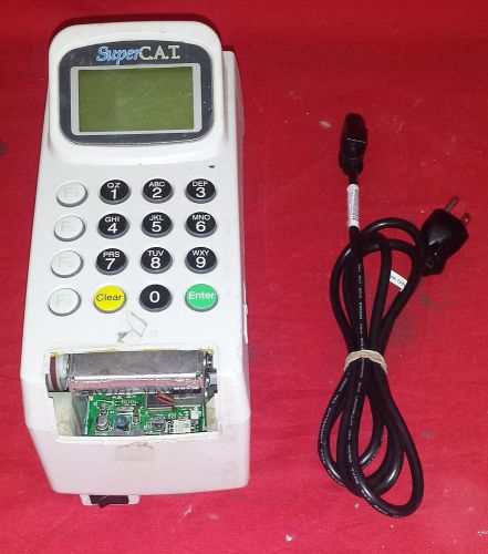 Super c.a.t. ku-r11500 magnetic card reader writer good for parts as is for sale