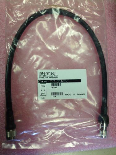 lot of 2 INTERMEC HONEYWELL 067266 ADAPTER CABLE TO ANTENNA