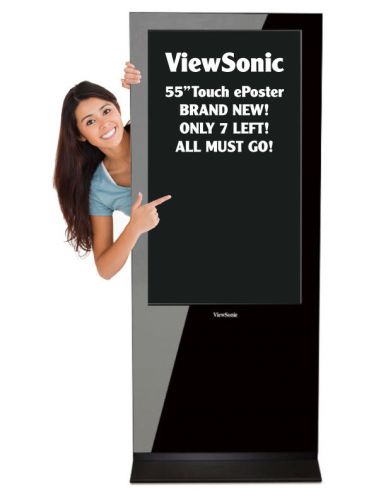 Viewsonic ep5502t - 55&#034; full hd resolution touch eposter - reduced price must go for sale