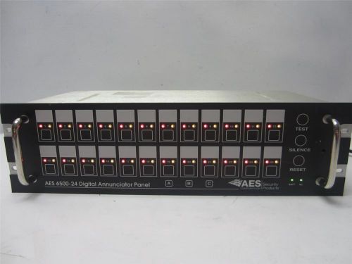 AES 24-Zone Digital Annunciator Panel 6500-24