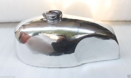 DUCATI SILVER SHOTGUN ALUMINUM ALLOY GAS FUEL PETROL TANK CAFE RACER