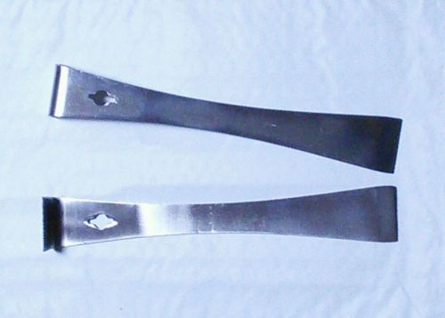 2x NEW 10.2 Inch Stainless Steel Hive Tool flat bar Scraper Beekeeping