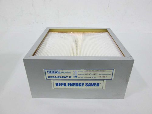 NEW HEPA STD12-12-05PEH0B50 HEPA-PLEAT II 12X12X6IN AIR FILTER ELEMENT D348132