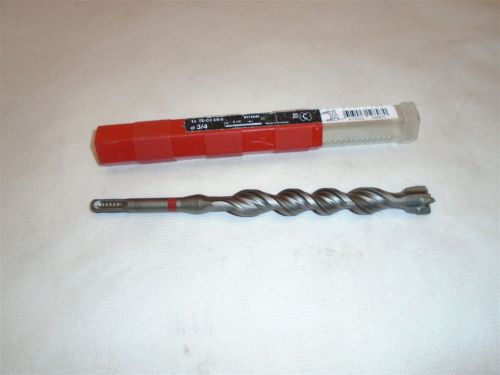 HILTI 375846 TE-CX 3/4-8 SDS PLUS 3/4 INCH HAMMER BIT USED FREE SHIP IN USA