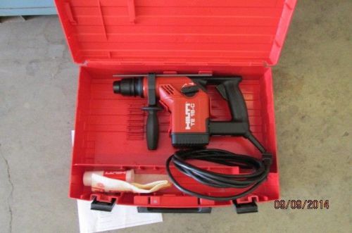 HILTI  TE-15C sds-plus chuck, 115V, reversible, chipping , hammer drill NEW (293