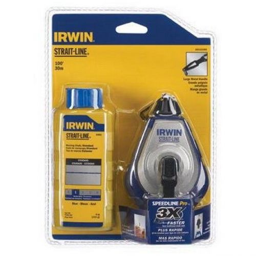 Irwin Industrial Tools 100-Feet Speed-Line PRO &amp; Chalk