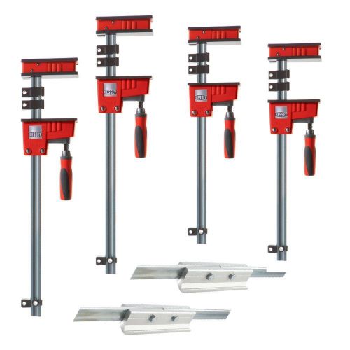 Bessey KRX2450 K Body REVO Fixed-Jaw Parallel Clamp Kit