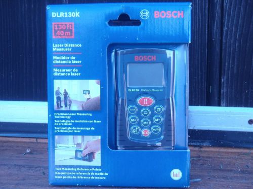 Bosch DLR130K Digital Distance Measurer Kit Laser Hand Tools Garage Construction