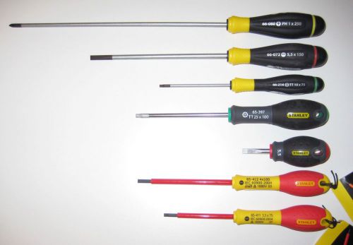 Stanley FatMax Screwdriver Set Slotted/Phillips/Tamper-Proof Torx 7-Piece France