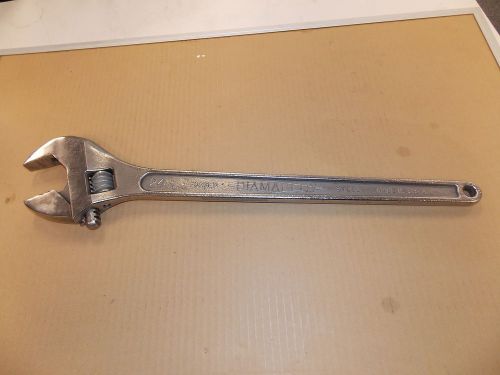 Diamalloy 24&#034; Adjustable Wrench Diamond Tool and Horseshoe Co.