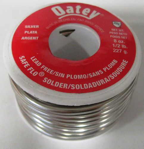 Oatey safe flo silver lead free solder 1/2 pound 53064 nnb for sale