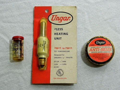 Ungar #1235 Heating Unit and 3 PL333 Tipletts plus Anti Seize Paste