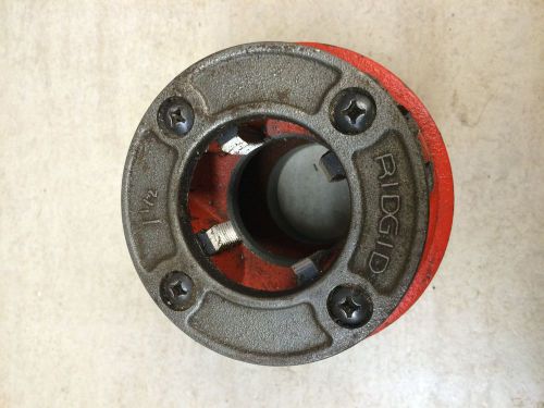 1.5&#034; NPT Ridgid Thread die head complete