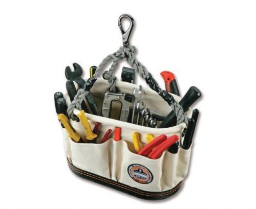 Arsenal 5756 13-Pocket Oval Tool Bucket-Tripod Rope Handle with Swivel Hook.