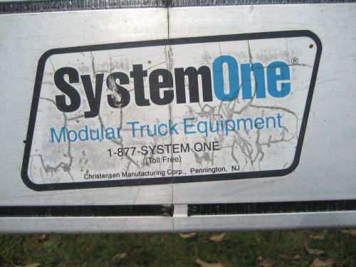 &#034;SystemOne&#034;   Heavy Duty, Aluminum Ladder Rack.