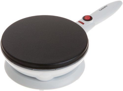 NEW! Electric Cordless Crepe Maker Cooker Machine W Non Stick Plate - FREE SHIP!