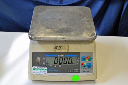 Yamato Accuweigh PPC-200-W Portion Scale 2 kg,4 kg,10 kg,20 kg