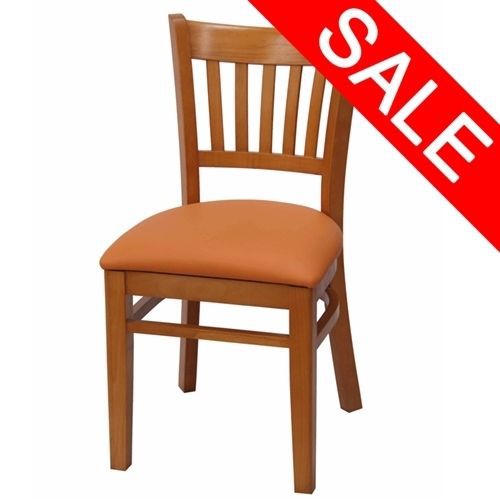 Vertical Slat Back Restaurant Chair (AHH-242)