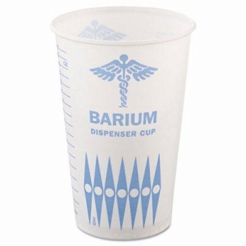 Solo Paper Medical &amp; Dental Graduated Cups, 16oz, White/Blue, 50/Bag (SCCRW16)