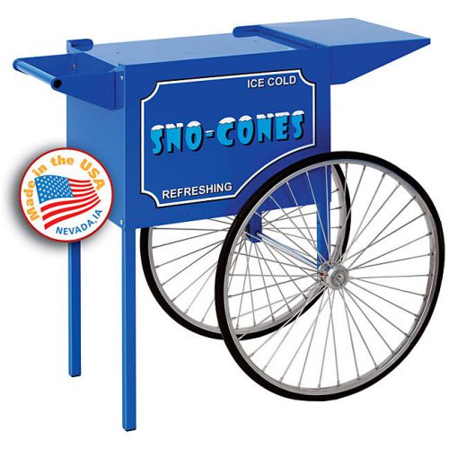 Paragon Blue Medium Sno Cone Cart