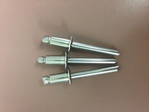 1/4&#034; stainless blind rivet grip .126-.250 - lot of 200 for sale