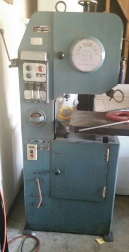 Leten industries band saw w/blade welder for sale