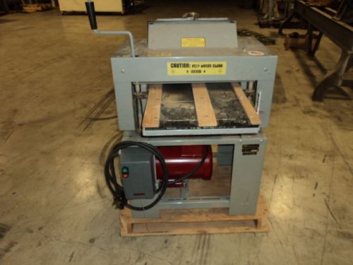 RBI Model 816 Planer/Moulder.   5hp/1ph New Motor installed with starter.